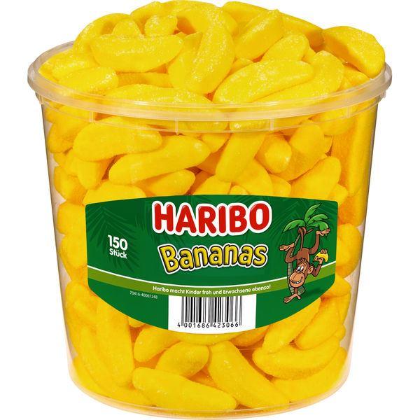 Haribo Bananas 150 pcs. 1,050 kg