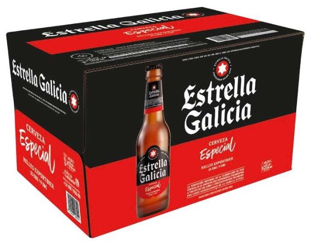 Estrella Galicia 5,5% - 24x330ml Bottle