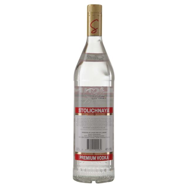Stolichnaya Stoli Gold Vodka 40% - 1l