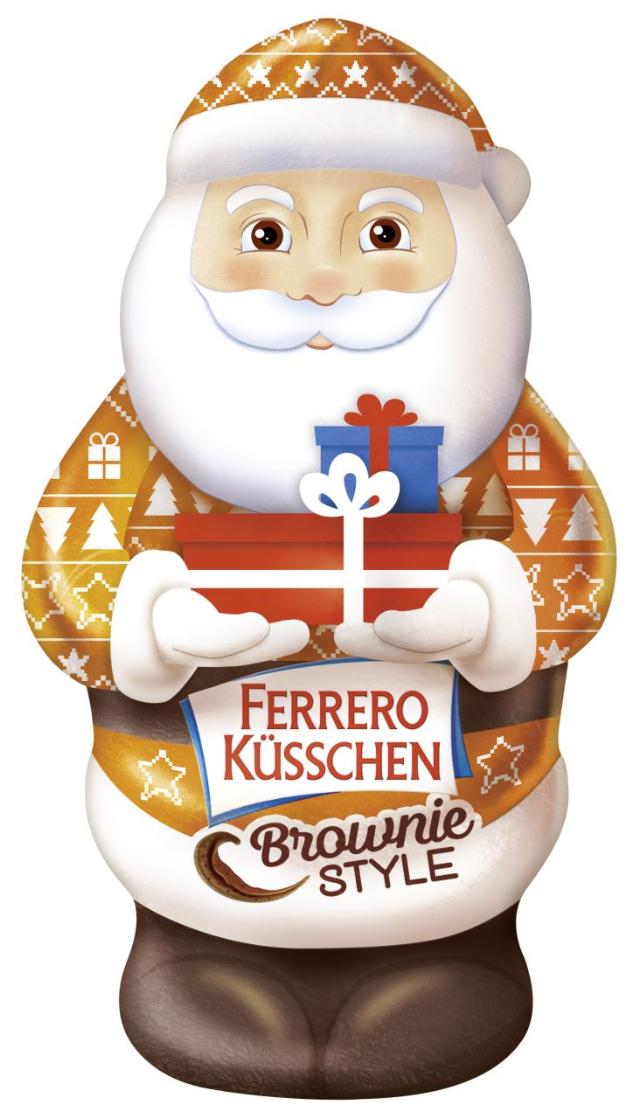 Ferrero Küsschen Brownie Style Weihnachtsmann 70g Christmas Edition