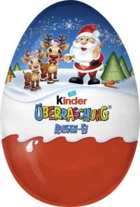 Kinder Überraschung Riesen-Ei Classic 220g Christmas Edition