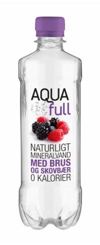 Aqua Full Carbonated Water Skovbær 18x500ml Bottle
